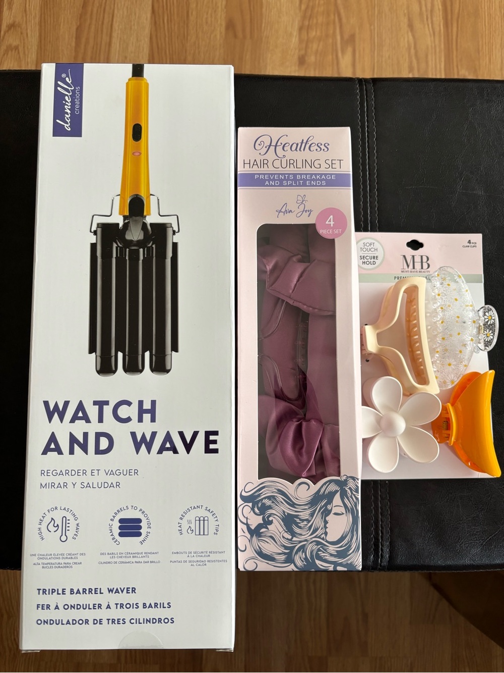 Triple Barrel Waver - Yellow bundle